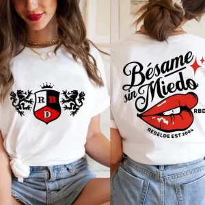 Rebelde Concert Shirt, Soy Rebelde Tour Shirt, RBD Concert Tshirt, RBD Shirt, Rebelde Tour Comfort Color Shirt Hoodie Sweatshirt