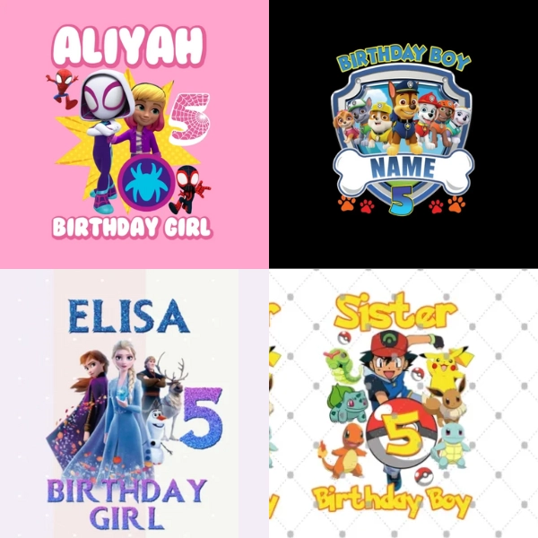 5th Birthday Shirt Ideas How To Make Your Kid s Party Awesome
