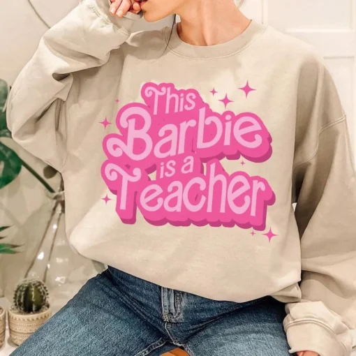This Barbi Is A Teacher Shirt, Back To School Shirt for Teachers, Womens Teacher Gift, Teacher Life Elementary Shirt 2