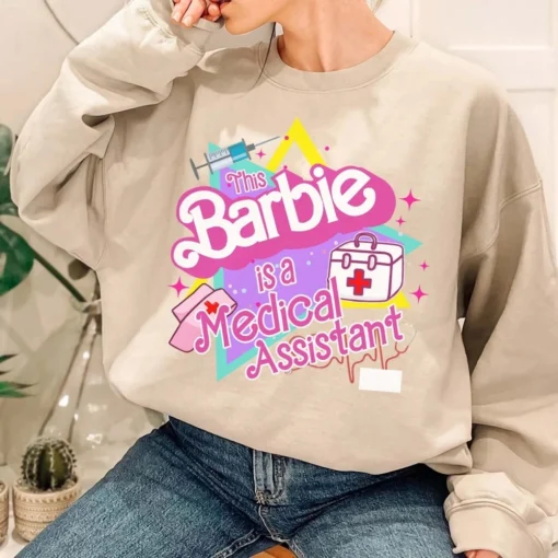 This Barbie Is A Medical Assistant Shirt, Healthcare Shirt, Nurse Shirt 2