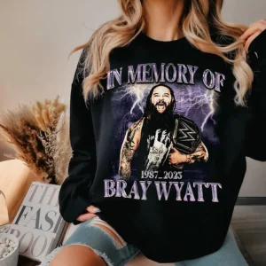 Windham Rotunda aka Bray Wyatt Memorial Shirt, Vintage Bray Wyatt Sweatshirt, Bray Wyatt 1987 2023 Shirt, Legends Never Die Tee Shirt 2