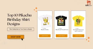 10 Pikachu Birthday Shirt Designs That Are Too Cute to Resist