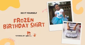 How To Make A Frozen Birthday Shirt With SVG File
