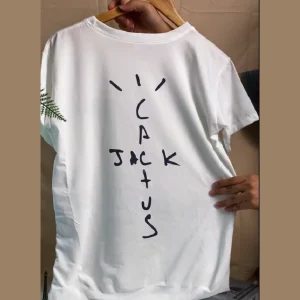 Travis Scott Cactus Jack Records T-Shirt White Men 2