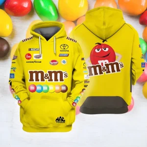 M And M Halloween Costume 3D Hoodie, M&M Face Halloween Costume, Candy Group Matching 3D Hoodie 1, Family Halloween Costumes