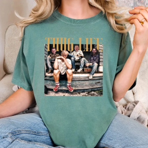 Trump Thug Life Comfort Colors Shirt, Thug Life My Favorite Men Are Criminals, Thug Life Shirt, Funny Graphic Gift for Mom, Gift for Friend