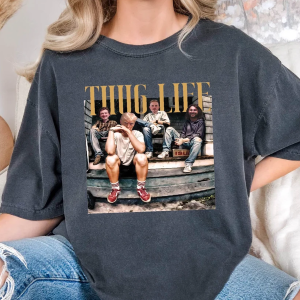 Trump Thug Life Comfort Colors Shirt, Thug Life My Favorite Men Are Criminals, Thug Life Shirt, Funny Graphic Gift for Mom, Gift for Friend