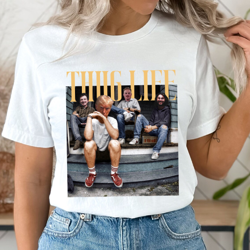 Trump Thug Life Comfort Colors Shirt, Thug Life My Favorite Men Are Criminals, Thug Life Shirt, Funny Graphic Gift for Mom, Gift for Friend (Copy) (Copy) (Copy) (Copy)