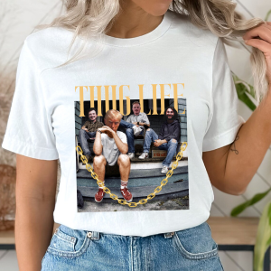 Trump Thug Life Comfort Colors Shirt, Thug Life My Favorite Men Are Criminals, Thug Life Shirt, Funny Graphic Gift for Mom, Gift for Friend