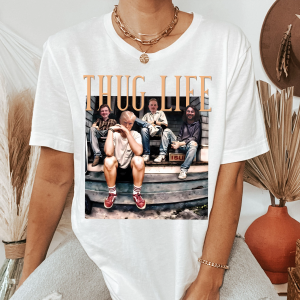 Trump Thug Life Comfort Colors Shirt, Thug Life My Favorite Men Are Criminals, Thug Life Shirt, Funny Graphic Gift for Mom, Gift for Friend